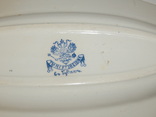 Старинная тарелка кузнецова 9742, фото №5