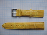 Ремешок для женских часов Желтый (21 мм), фото №4