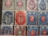 1866-1918 гг подборка царских марок 48 штук, фото 5