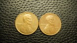 1 цент США 1975 (два різновиди), фото №2
