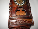 Часы настенные ссср с боем янтарь хенд мейд 0355, фото №5