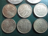 Подборка монет по 5 песет Испания, фото №4