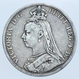 1 Крона 1890 Виктория, Великобритания, фото №3