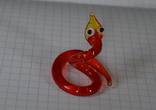 Фігурка "Змія", муранське скло, фото №2
