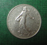 Франция 1 франк 1960, фото №3