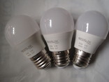 LED лампа  6W Е27 4000K EcoLux ,,Шарик,,в лоте 6 лампочек №1, photo number 6