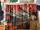 Кучка фрагментов старых плакатов СССР, фото №4