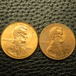 1 цент США 2005 (два різновиди), фото №2