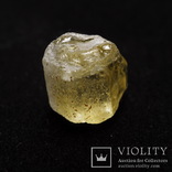 Жёлтый апатит целый кристалл 8.50ст 10х8х7мм, фото №5