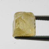 Жёлтый апатит целый кристалл 8.50ст 10х8х7мм, фото №6