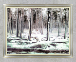 Winter forest. Принт., фото №4