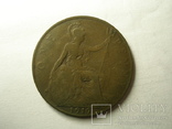 Англія 1917 р. Діаметр монети 31 мм, фото №2