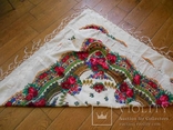 Шерстяной старинный платок №113, фото №12