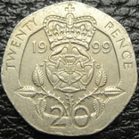 20 пенсів Британія 1999, фото №2