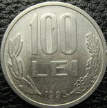 100 лей Румунія 1993, фото №3