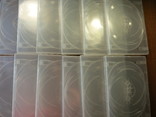 Коробки для DVD - 3 диска 14 мм прозрачные ( в лоте 12 шт ), фото №2