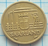 10 франков, Саар, 1954г., фото №2
