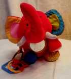 Большой и красивый красный слон. Развивающая игрушка., фото №11