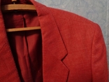 Редкий пиджак блейзер розовый красный, фото №6