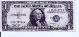 1 доллар США 1935-B Silver Certificate 2шт. Подряд 6891 D - 6892 D (141), фото №4