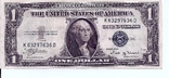 1 доллар США 1935-B Silver Certificate 2шт. Подряд  7636 D - 7637 D (149), фото №2
