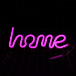 Светодиодная табличка "HOME", фото №2