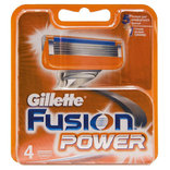 Gillette Fusion Power 4 шт. в упаковке, фото №2