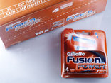 Gillette Fusion Power 4 шт. в упаковке, фото №3