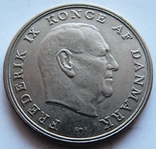 Дания 5 крон 1963 - редкий год, фото №3