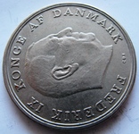 Дания 5 крон 1963 - редкий год, фото №5