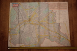 Харьков туристская схема карта 1987, фото №3