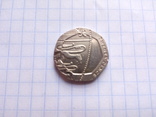 Монета 20 пенсов 2009 года, фото №3