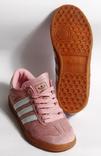 0175 Кроссовки Adidas Hamburg, Розовые, Натуральная замша 40 размер 25.5 см стелька, photo number 7