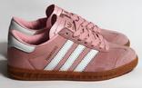0175 Кроссовки Adidas Hamburg, Розовые, Натуральная замша 41 размер 26 см стелька, photo number 3