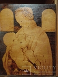 «Мадонна с младенцем» Леонардо да Винчи, выжигание, фото №2
