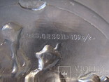 Тарелка настенная антикварная олово клеймо Германия, фото №7