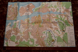 Севастополь туристская карта схема план города 1991, фото №3