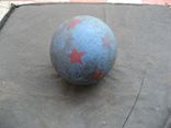 Мячик резиновый со звездами, фото №2