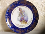 Коллекционная фарфоровая тарелочка, фото №5