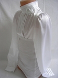 Блузка белая, фото №3