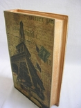 Книга шкатулка Paris, фото №3