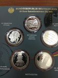 Годовой набор Германских монет(5монет) , 2016, фото №8