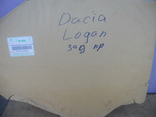 Стекло задней правой двери Дачия Логан Dacia Logan 2005-, photo number 2