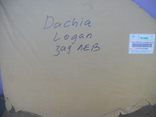 Стекло задней левой двери Дачия Логан Dacia Logan 2005-, фото №2