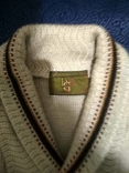 Теплый стильный английский мужской свитер р-р L, фото №11