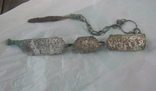 Серебряные ножны с клеймом мастера и ножевидным кресало, фото 8