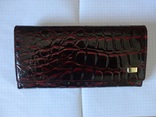 Женский кожаный кошелек HASSION (большой размер), фото №3