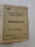 1929 Киев Святошин Билет Проездной, фото №3