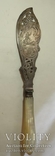  Нож- лопатка для подачи рыбы , Великобритания, ХIX век., фото №2