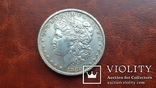 1 долар Моргана 1880 г. США., фото №5